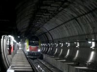 Marmaray'dan ilk kez bir yük treni geçti