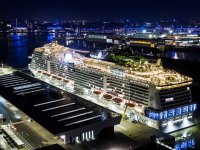 MSC Grandiosa, denizle buluştu
