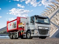 DAF’ın elektrikli çöp kamyonu testler için hazır