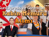 SunExpress ve Corendon kabin memuru alacak