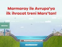 Mars Logistics: Marmaray ile ilk blok treni biz kaldırdık