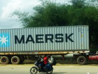 Maersk, Hindistan'a kamyonları demiryoluyla ulaştırıyor