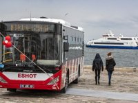 ESHOT'un 52 yeni Otokar otobüsü göreve başladı