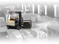 Crown FC 5225 serisi akülü forkliftlerde kampanya