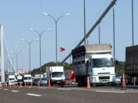 Nakliyecinin köprü isyanı!